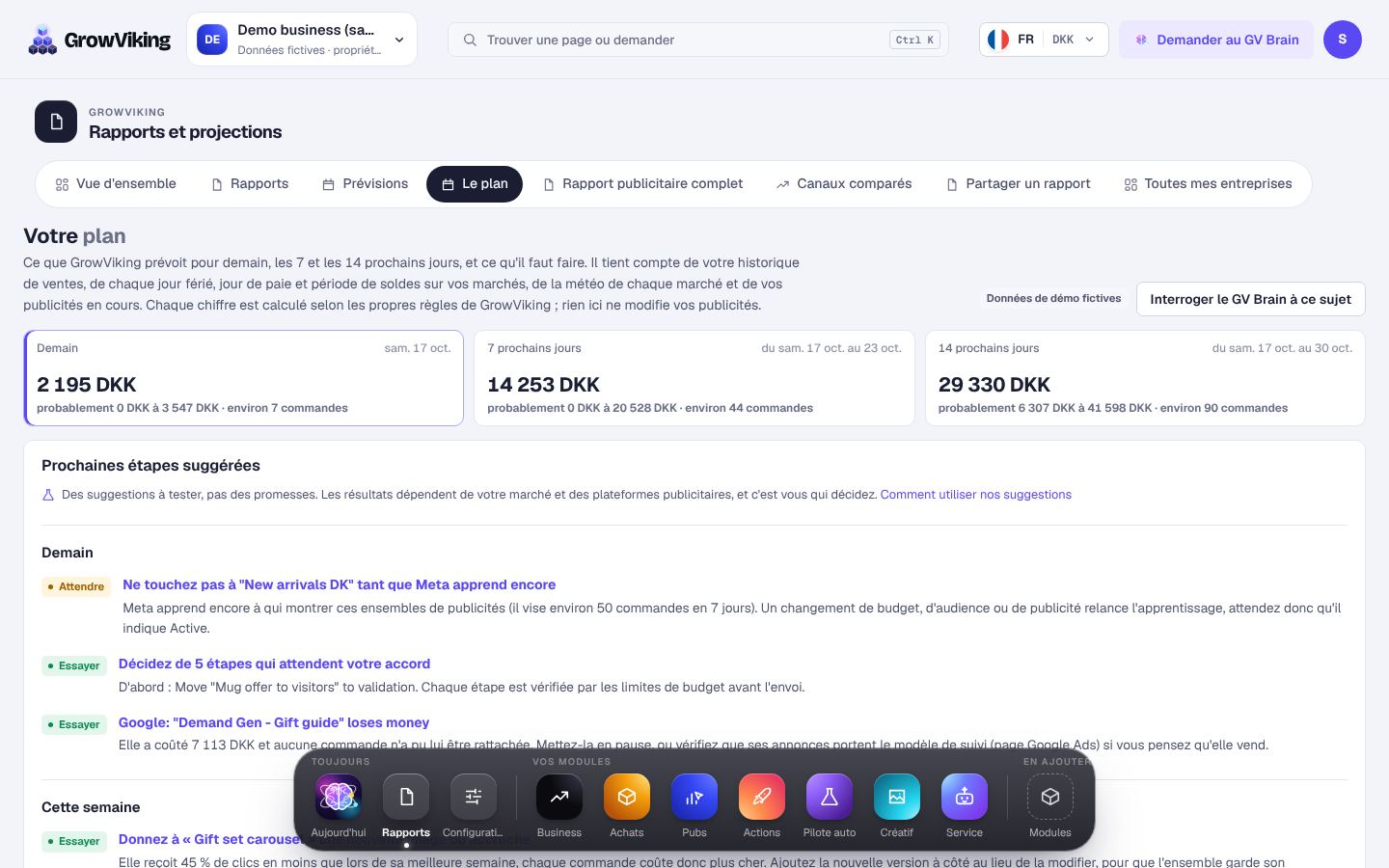 Le plan pour vos annonces