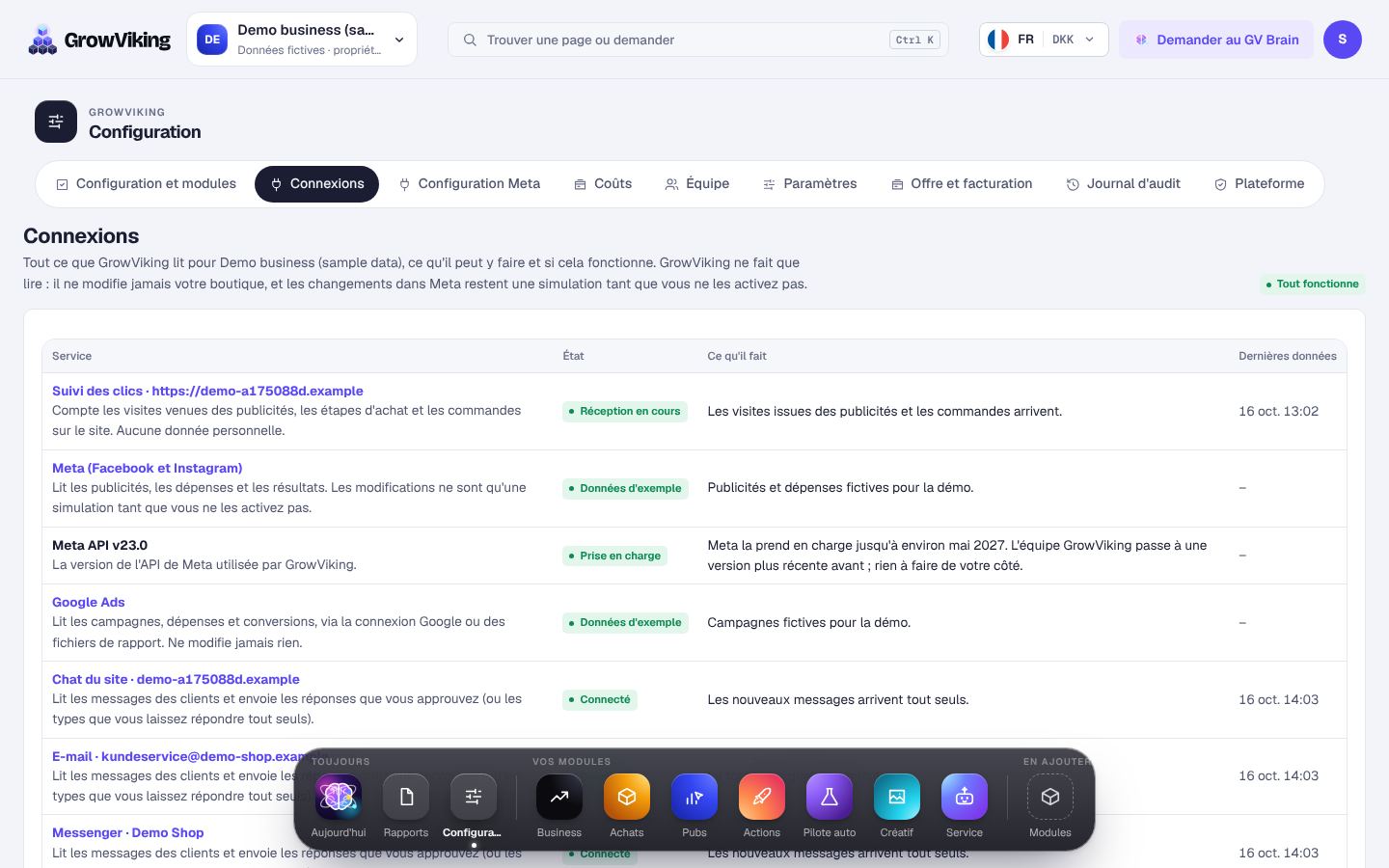 Connecter Facebook et votre compte publicitaire